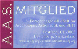 Ein AAS Mitgliedsausweis